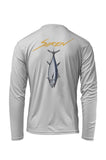 Siren Performance Shirt: Grey Hang Time