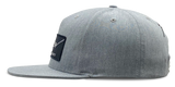 Siren Flatbill Snapback: Heather Grey