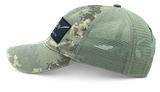 Siren Garment Washed Trucker: Digi Camo