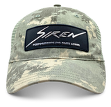 Siren Garment Washed Trucker: Digi Camo